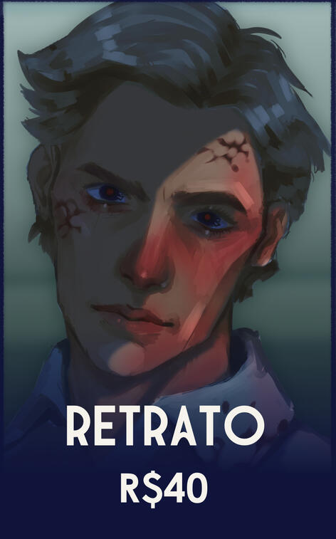 preços retrato semirrealista
