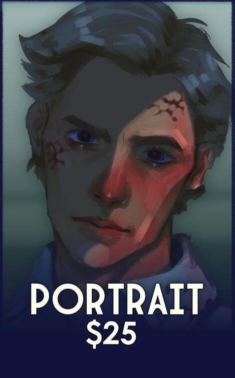 prices for semi realistic portraits